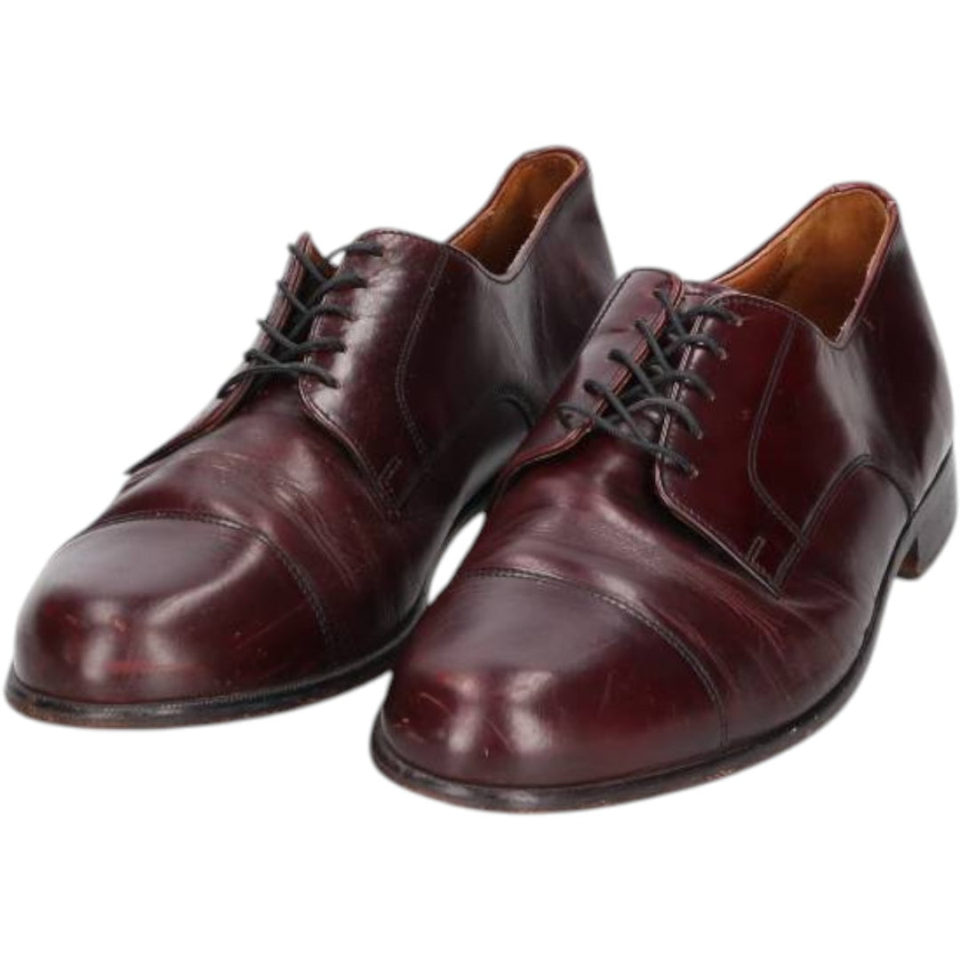 Bostonian Classics Straight Tip Shoes 10W Men's 28.0cm genuine leather burgundy type Vintage Second Hand