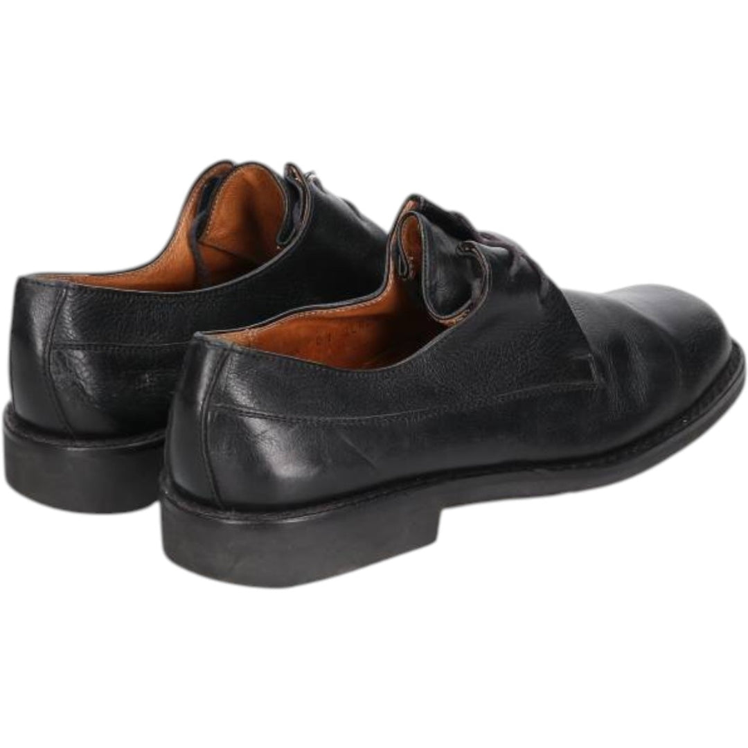 Tommy Bahama Plain Toe Shoes, Made in Spain, Size 8M Men's 26.5cm genuine leather black type Vintage Second Hand
