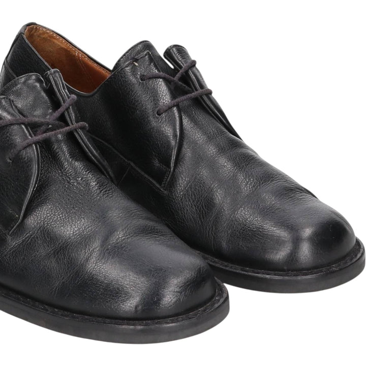 Tommy Bahama Plain Toe Shoes, Made in Spain, Size 8M Men's 26.5cm genuine leather black type Vintage Second Hand