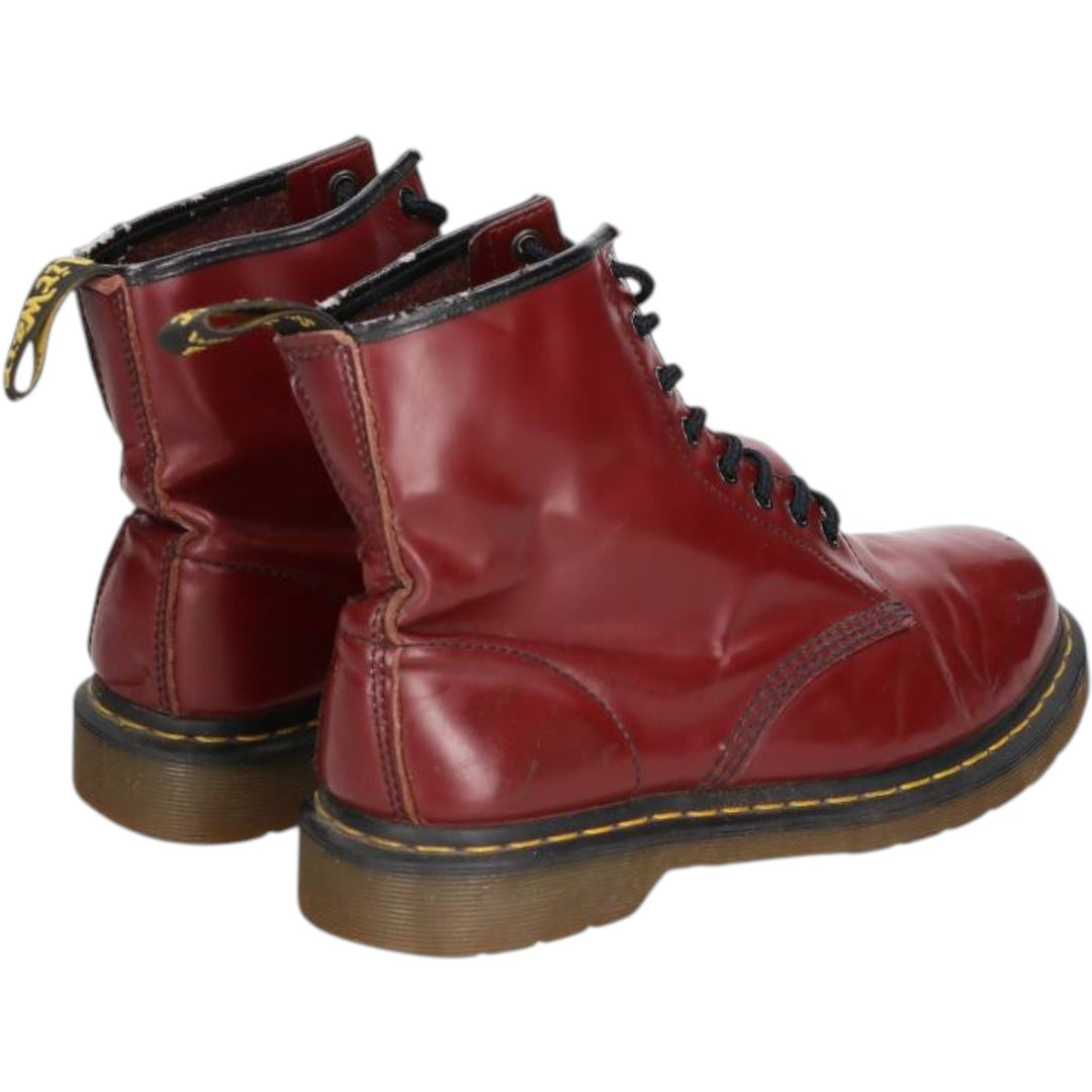 Dr. Martens 8-hole boots Men's 27.5cm genuine leather burgundy type Vintage Second Hand