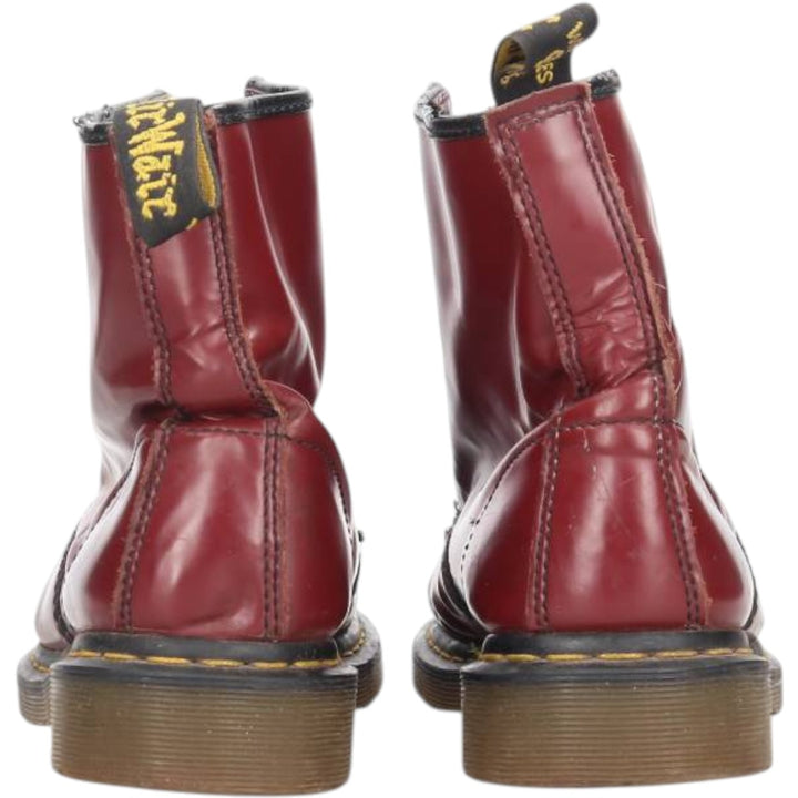 Dr. Martens 8-hole boots Men's 27.5cm genuine leather burgundy type Vintage Second Hand