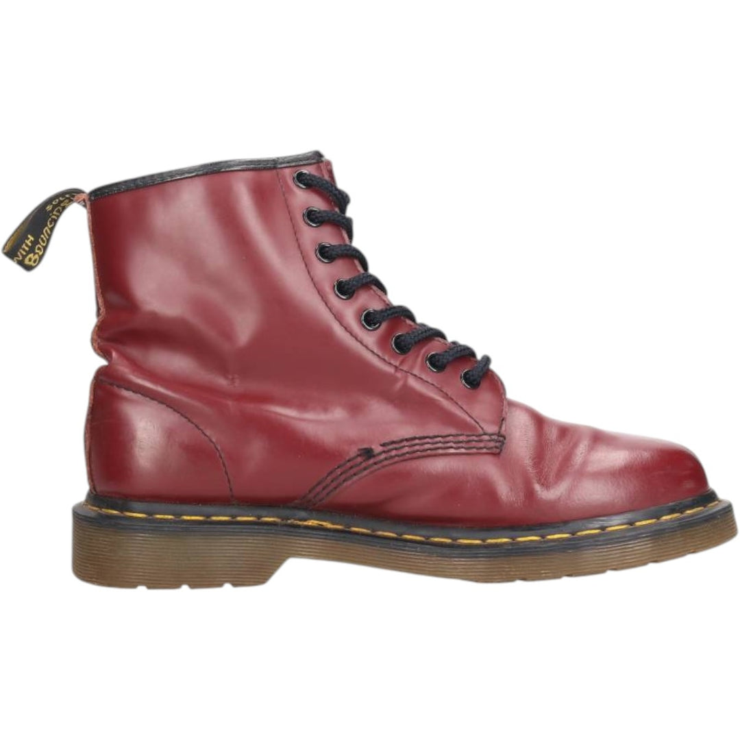 Dr. Martens 8-hole boots Men's 27.5cm genuine leather burgundy type Vintage Second Hand