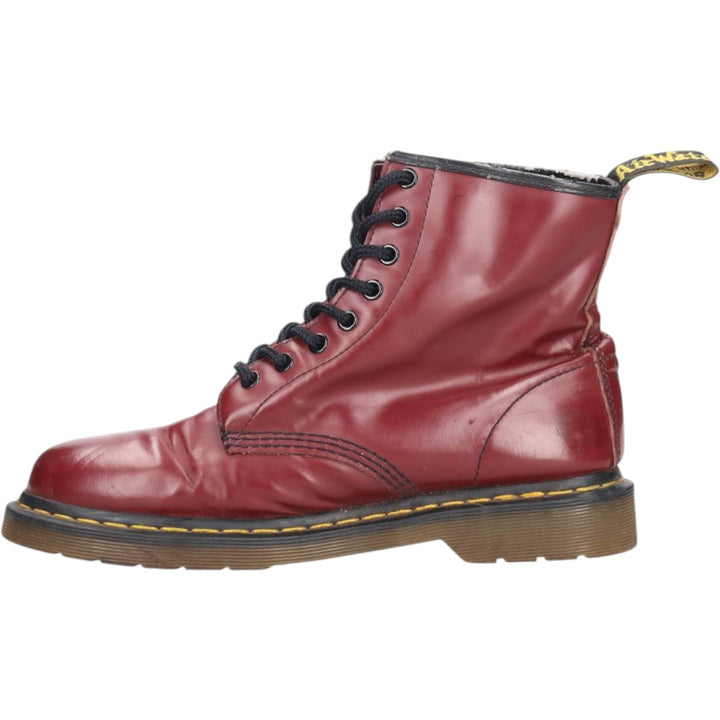 Dr. Martens 8-hole boots Men's 27.5cm genuine leather burgundy type Vintage Second Hand