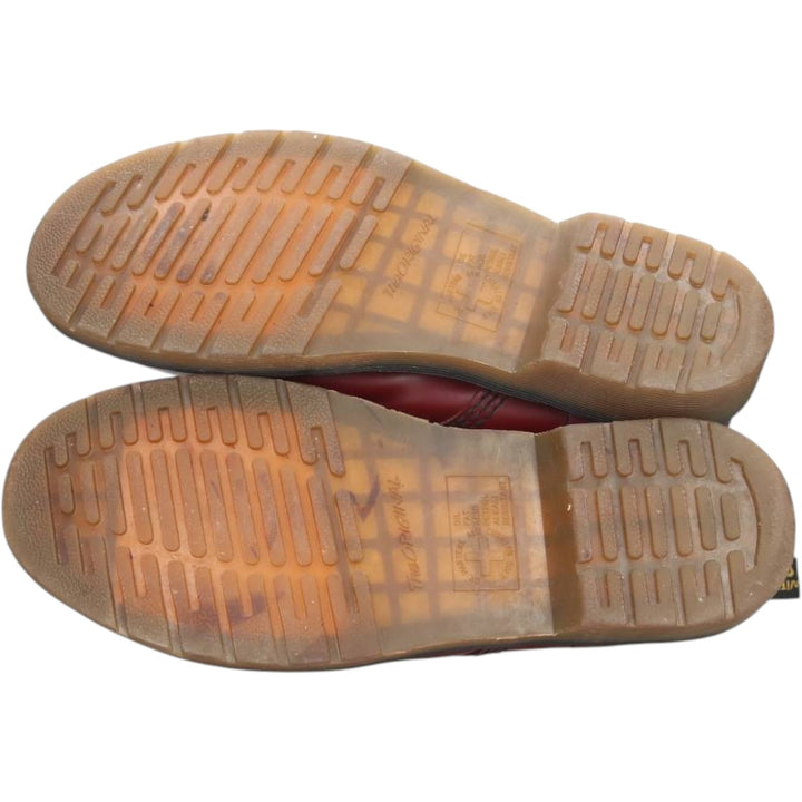 Dr. Martens 8-hole boots Men's 27.5cm genuine leather burgundy type Vintage Second Hand