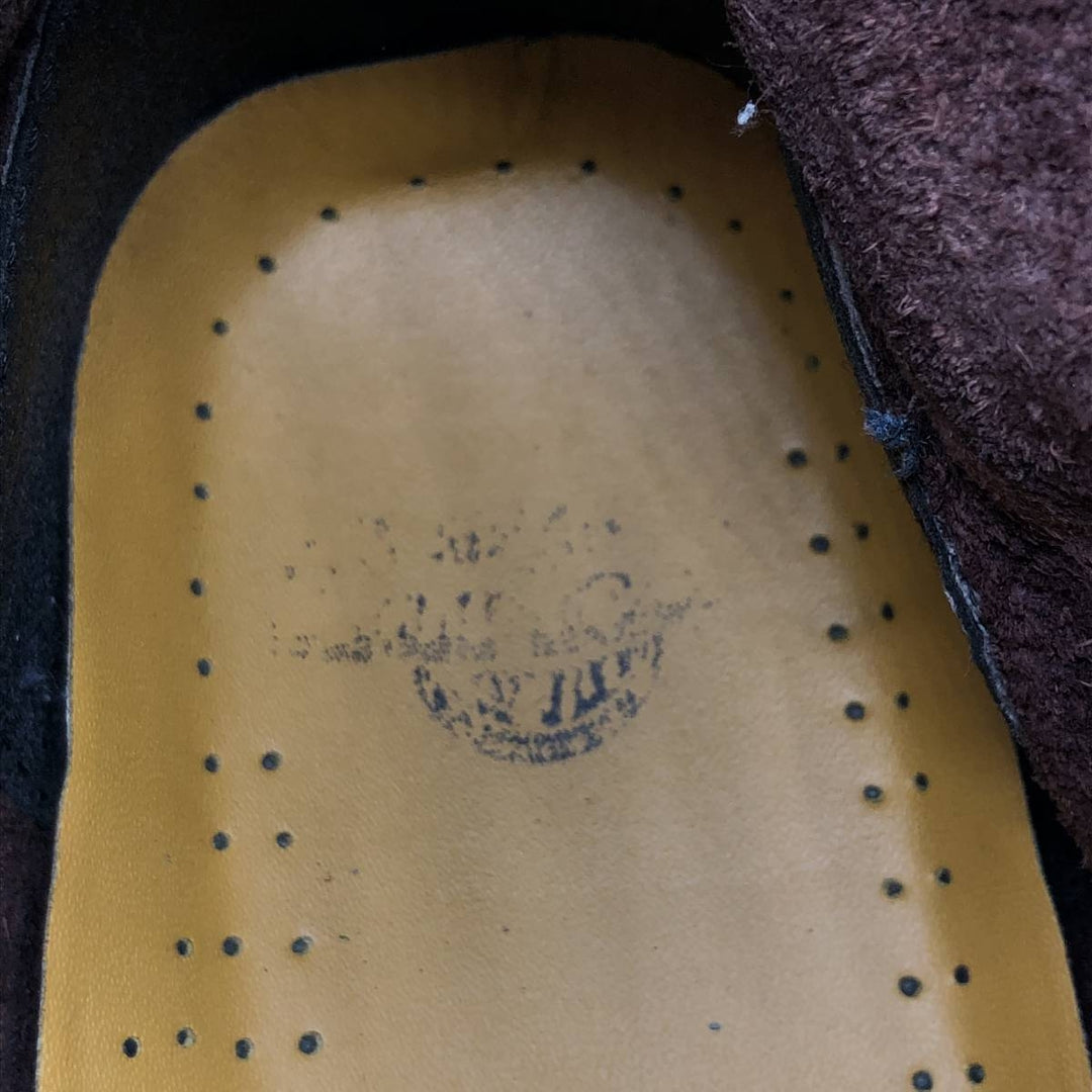 Dr. Martens 8-hole boots Men's 27.5cm genuine leather burgundy type Vintage Second Hand