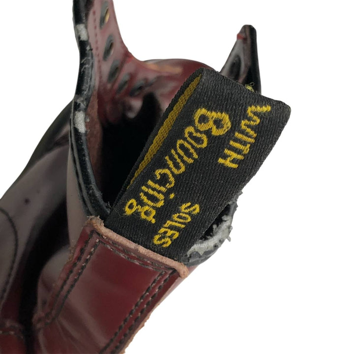 Dr. Martens 8-hole boots Men's 27.5cm genuine leather burgundy type Vintage Second Hand