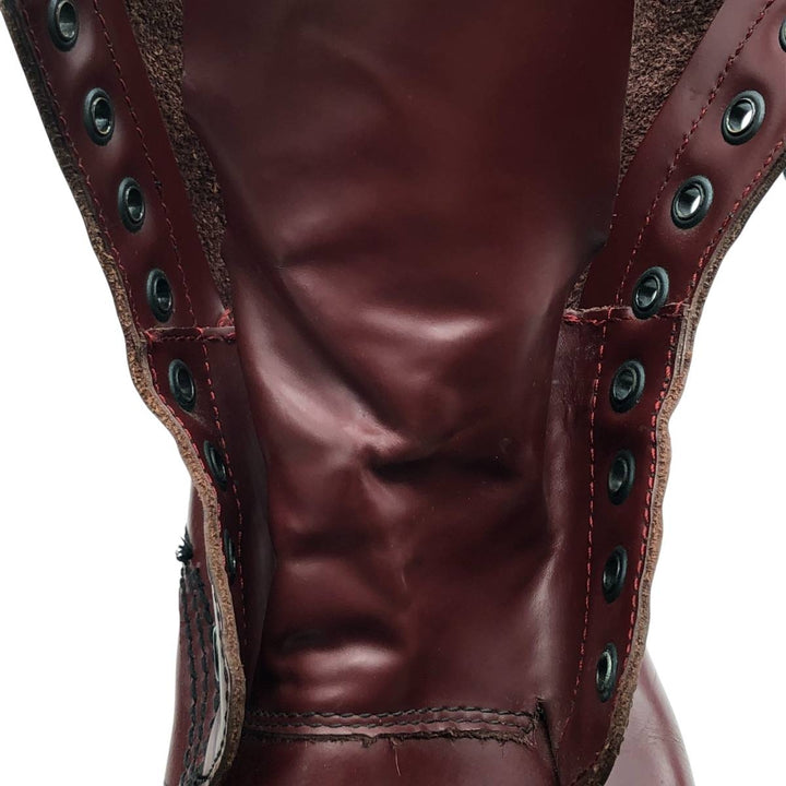 Dr. Martens 8-hole boots Men's 27.5cm genuine leather burgundy type Vintage Second Hand