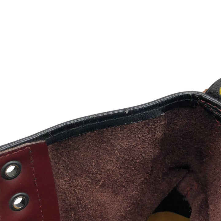 Dr. Martens 8-hole boots Men's 27.5cm genuine leather burgundy type Vintage Second Hand