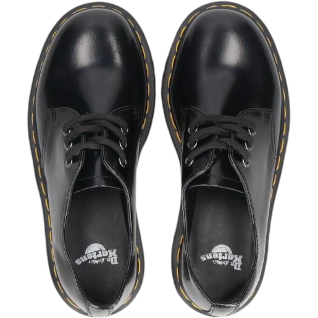 Dr. Martens 1461 Quad 3-Eye Shoes Women's 22.0cm unclear black type Vintage Second Hand
