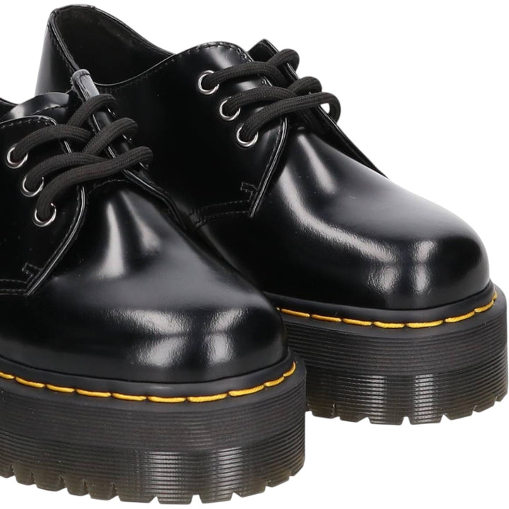 Dr. Martens 1461 Quad 3-Eye Shoes Women's 22.0cm unclear black type Vintage Second Hand