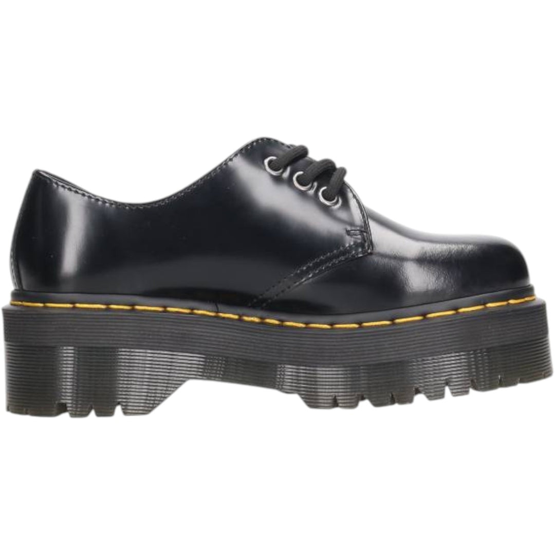 Dr. Martens 1461 Quad 3-Eye Shoes Women's 22.0cm unclear black type Vintage Second Hand