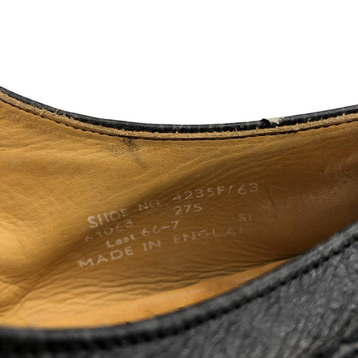 Loake leather shoes, made in England Men's 28.0cm genuine leather black type Vintage Second Hand