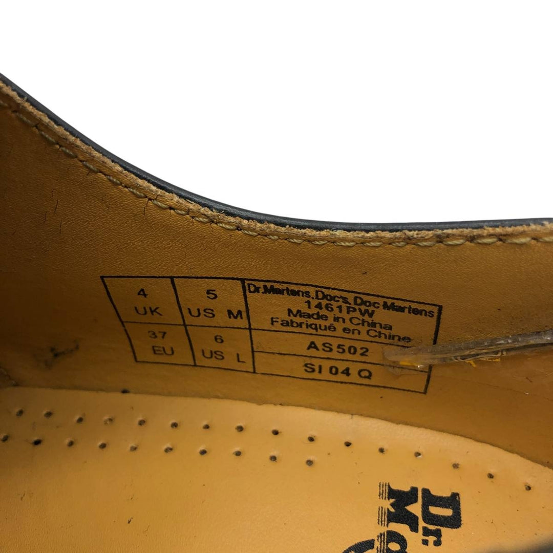 Dr. Martens 1461 3-Eye Shoes 4 Women's 23.0cm genuine leather black type Vintage Second Hand