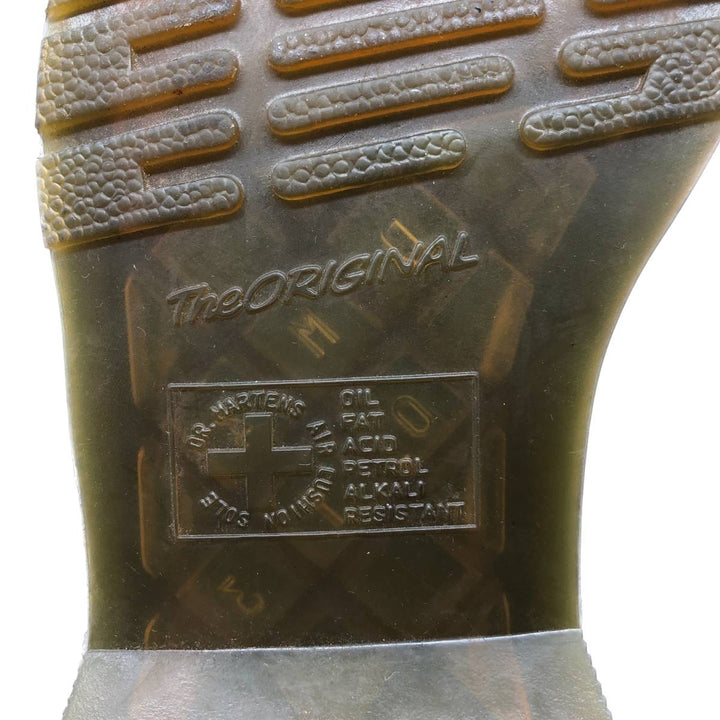 Dr. Martens 1461 3-Eye Shoes 4 Women's 23.0cm genuine leather black type Vintage Second Hand