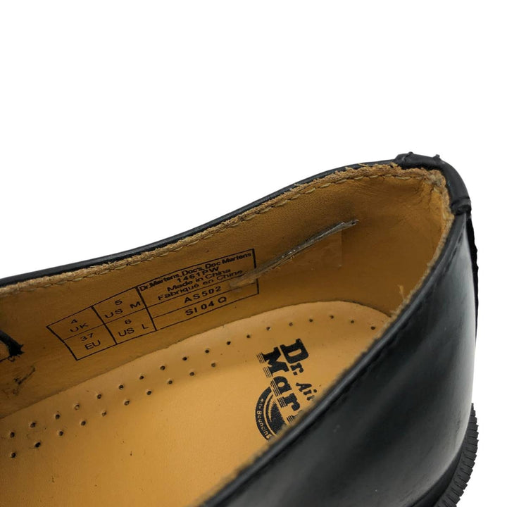 Dr. Martens 1461 3-Eye Shoes 4 Women's 23.0cm genuine leather black type Vintage Second Hand