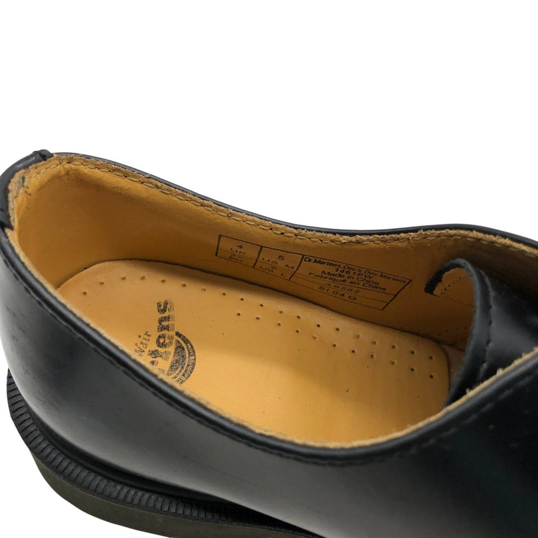 Dr. Martens 1461 3-Eye Shoes 4 Women's 23.0cm genuine leather black type Vintage Second Hand