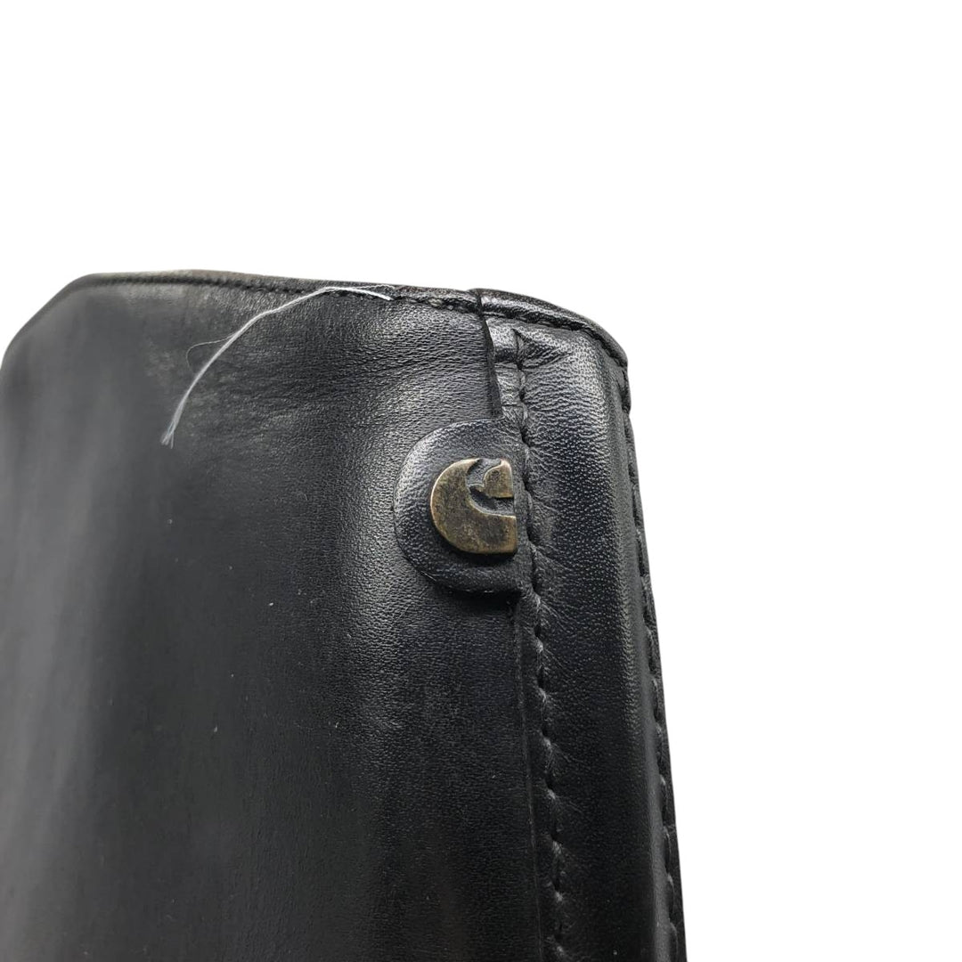Cavallo Jockey Riding Boots, Long Boots, Size 6 1/2 Men's 25.0cm genuine leather black type Vintage Second Hand