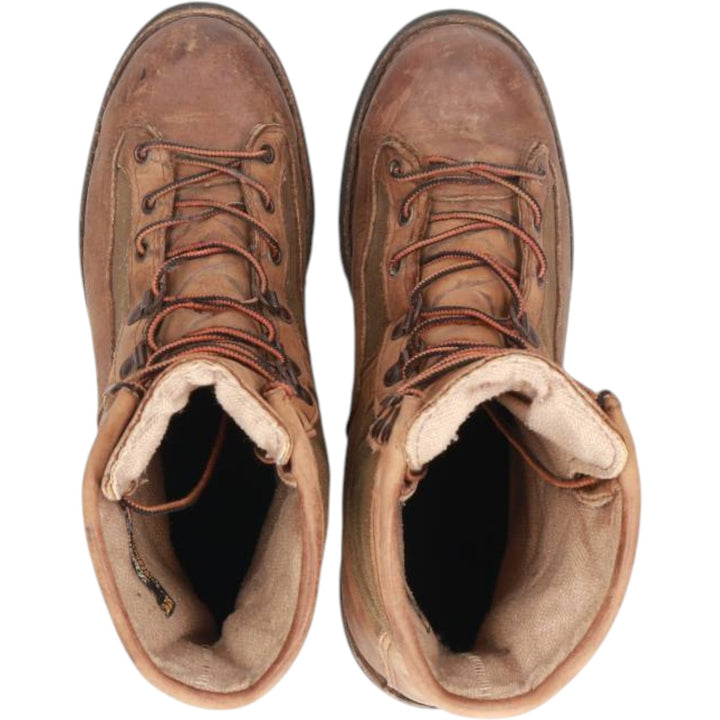 Vintage 90s Danner Gore-Tex Work Boots, Made in USA, Size 9 1/2D, Men's, 10.8" (equivalent) /saa014097 Men's 27.5cm genuine leather Beige type Vintage Second Hand