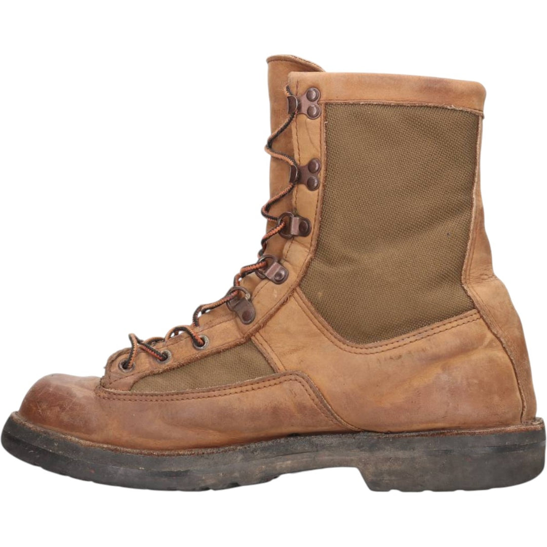 Vintage 90s Danner Gore-Tex Work Boots, Made in USA, Size 9 1/2D, Men's, 10.8" (equivalent) /saa014097 Men's 27.5cm genuine leather Beige type Vintage Second Hand