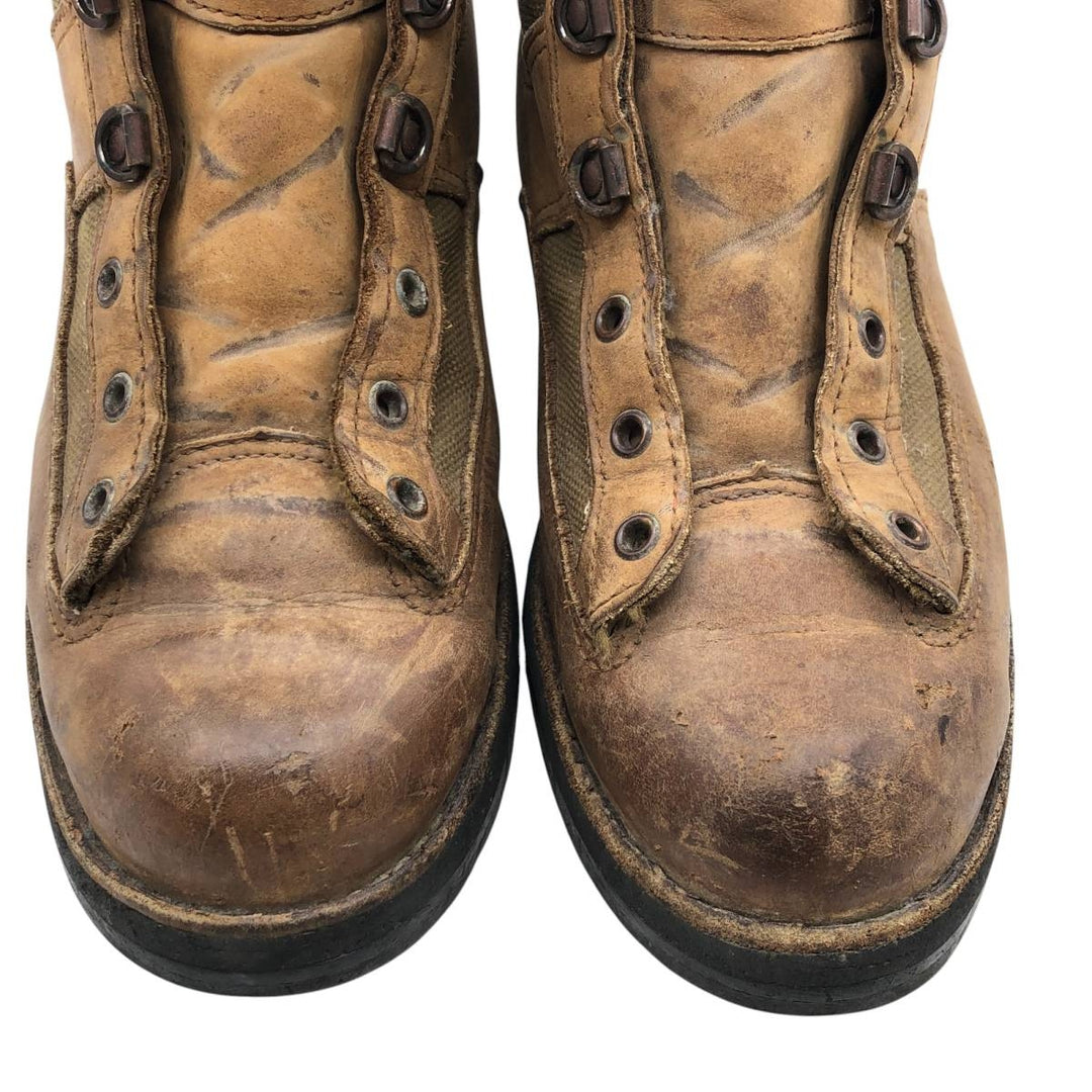Vintage 90s Danner Gore-Tex Work Boots, Made in USA, Size 9 1/2D, Men's, 10.8" (equivalent) /saa014097 Men's 27.5cm genuine leather Beige type Vintage Second Hand