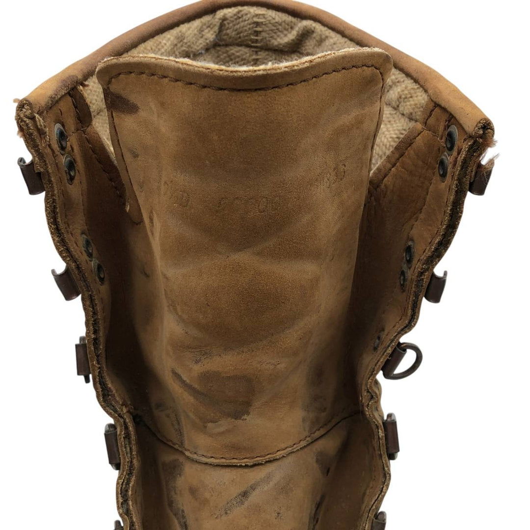 Vintage 90s Danner Gore-Tex Work Boots, Made in USA, Size 9 1/2D, Men's, 10.8" (equivalent) /saa014097 Men's 27.5cm genuine leather Beige type Vintage Second Hand