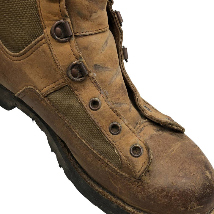 Vintage 90s Danner Gore-Tex Work Boots, Made in USA, Size 9 1/2D, Men's, 10.8" (equivalent) /saa014097 Men's 27.5cm genuine leather Beige type Vintage Second Hand