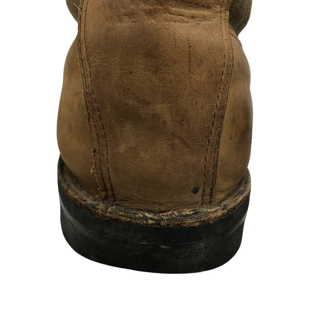 Vintage 90s Danner Gore-Tex Work Boots, Made in USA, Size 9 1/2D, Men's, 10.8" (equivalent) /saa014097 Men's 27.5cm genuine leather Beige type Vintage Second Hand