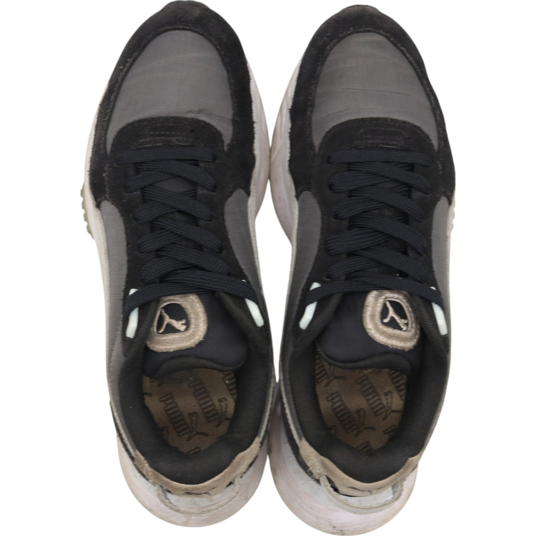 PUMA WILD RIDER Dad Sneakers 5.5 Women's 24.5cm mesh black type Vintage Second Hand