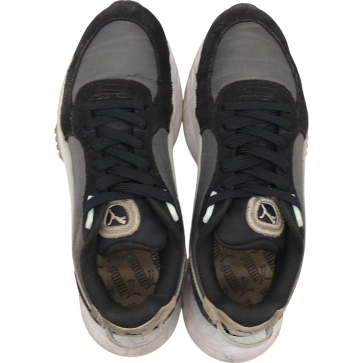 PUMA WILD RIDER Dad Sneakers 5.5 Women's 24.5cm mesh black type Vintage Second Hand