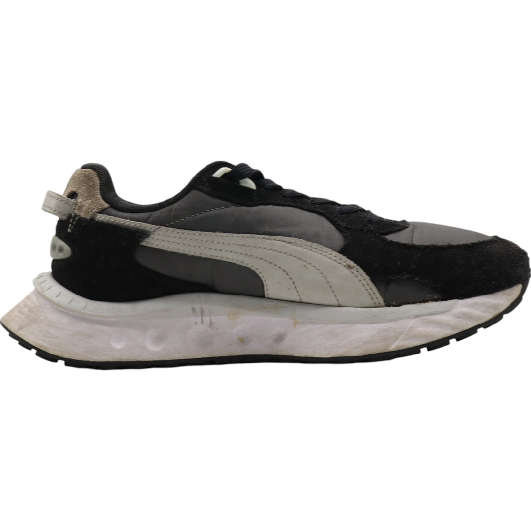 PUMA WILD RIDER Dad Sneakers 5.5 Women's 24.5cm mesh black type Vintage Second Hand