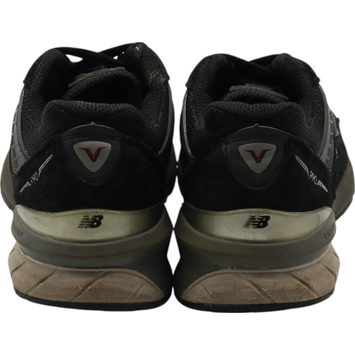 New Balance 990 V5 Sneakers Made in USA 7 Women's 24.0cm unclear black type Vintage Second Hand