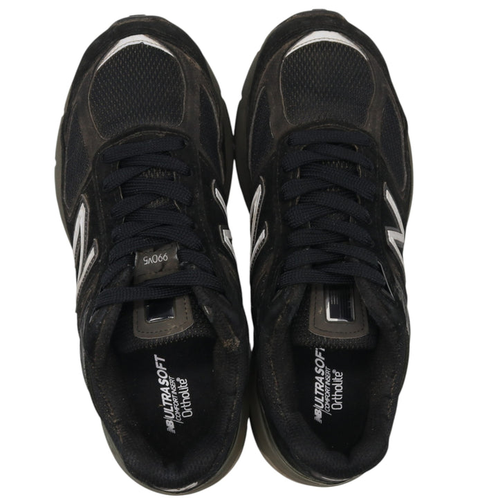 New Balance 990 V5 Sneakers Made in USA 7 Women's 24.0cm unclear black type Vintage Second Hand