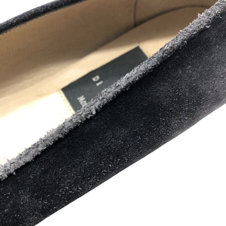 DI SANDRO Bit Loafers Made in Italy 8 Women's 25.0cm suede black type Vintage Second Hand