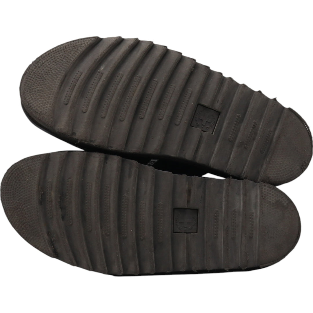 Dr. Martens Leather Sandals 7 Women's 26.0cm genuine leather black type Vintage Second Hand