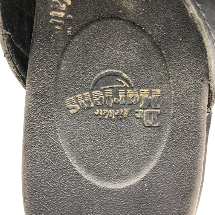 Dr. Martens Leather Sandals 7 Women's 26.0cm genuine leather black type Vintage Second Hand