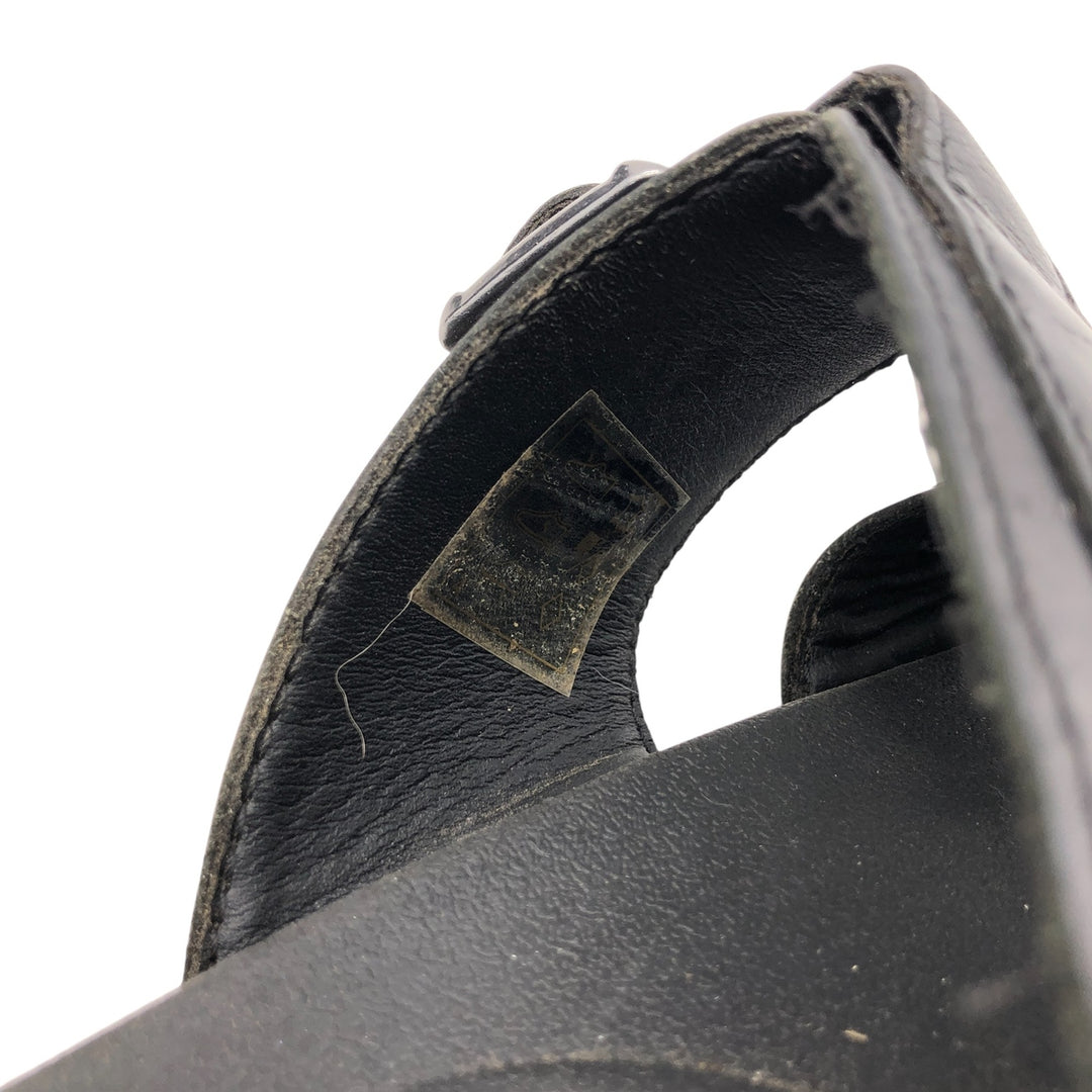 Dr. Martens Leather Sandals 7 Women's 26.0cm genuine leather black type Vintage Second Hand