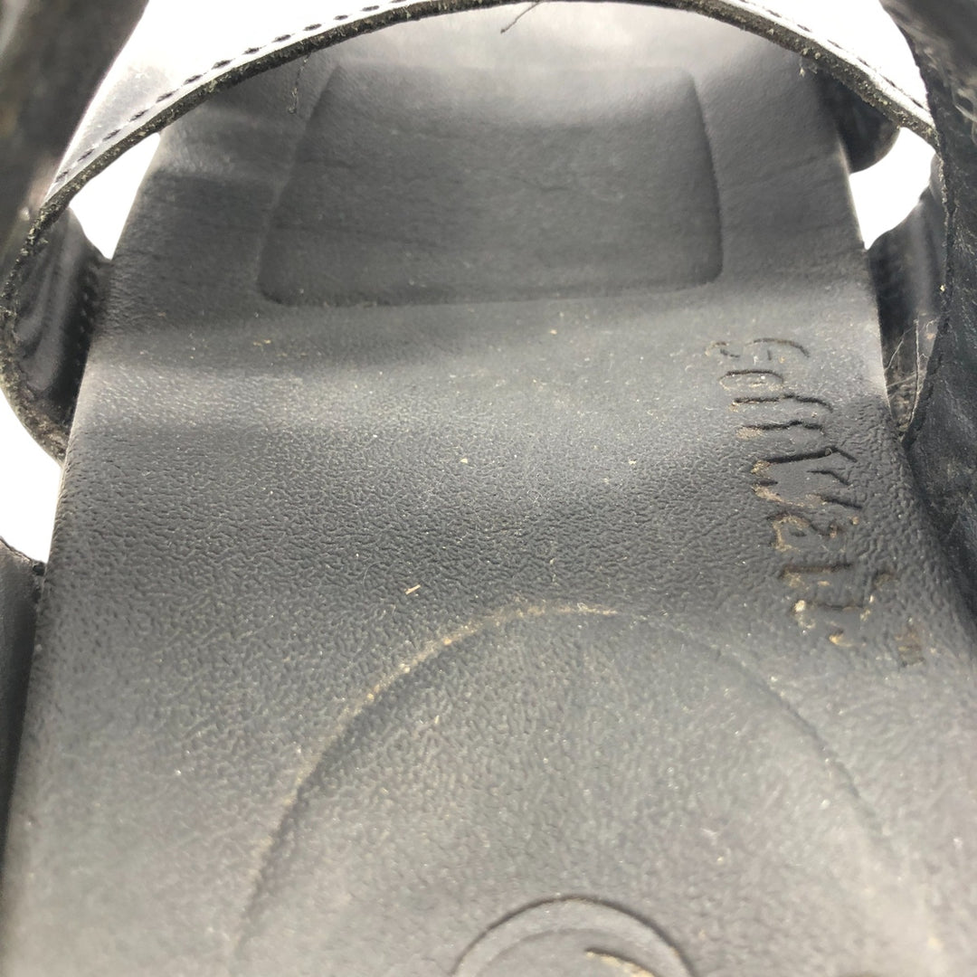 Dr. Martens Leather Sandals 7 Women's 26.0cm genuine leather black type Vintage Second Hand