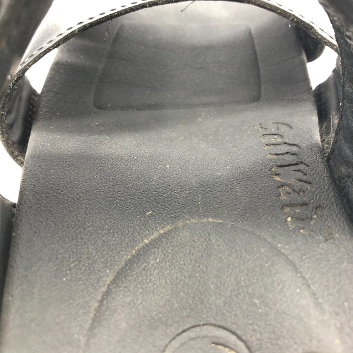 Dr. Martens Leather Sandals 7 Women's 26.0cm genuine leather black type Vintage Second Hand