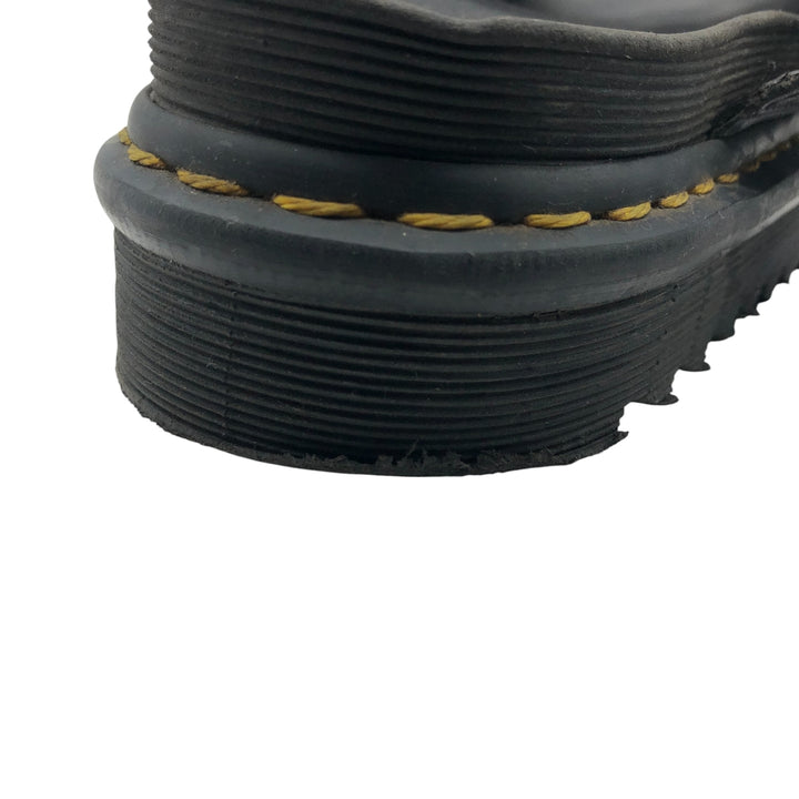 Dr. Martens Leather Sandals 7 Women's 26.0cm genuine leather black type Vintage Second Hand