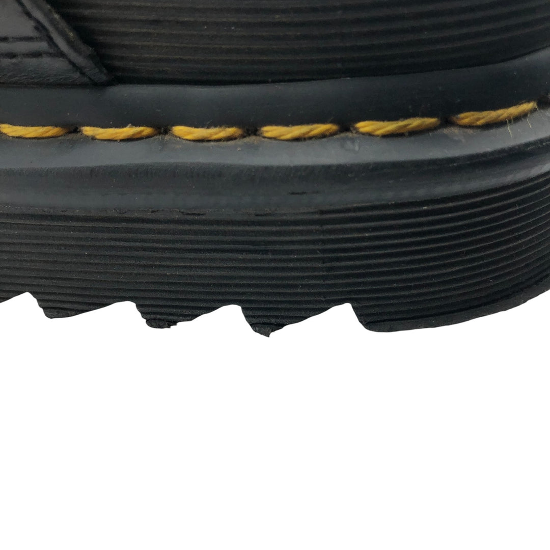 Dr. Martens Leather Sandals 7 Women's 26.0cm genuine leather black type Vintage Second Hand