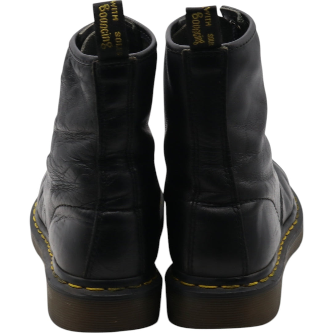Dr. Martens 8-hole boots Women's 22.5cm genuine leather black type Vintage Second Hand