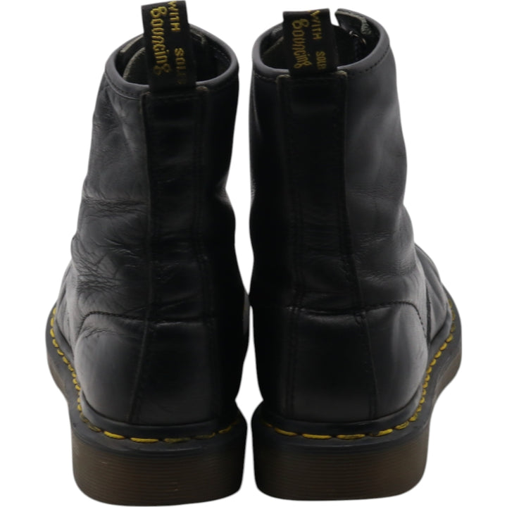 Dr. Martens 8-hole boots Women's 22.5cm genuine leather black type Vintage Second Hand