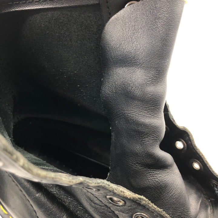 Dr. Martens 8-hole boots Women's 22.5cm genuine leather black type Vintage Second Hand
