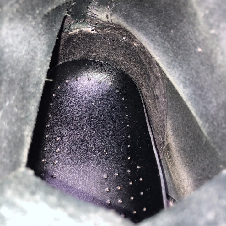 Dr. Martens 8-hole boots Women's 22.5cm genuine leather black type Vintage Second Hand