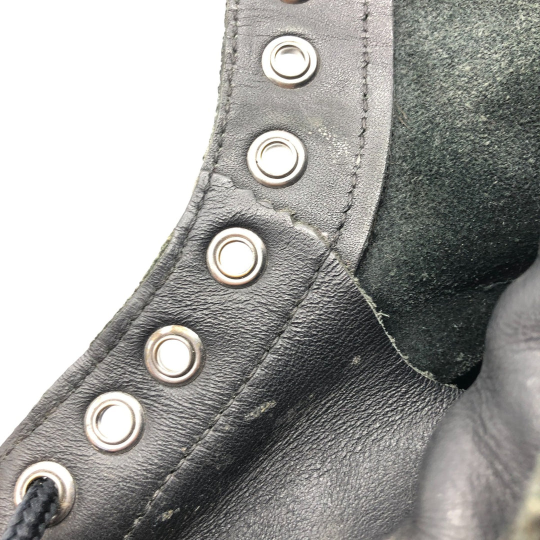 Dr. Martens 8-hole boots Women's 22.5cm genuine leather black type Vintage Second Hand