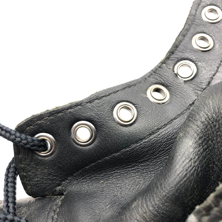Dr. Martens 8-hole boots Women's 22.5cm genuine leather black type Vintage Second Hand