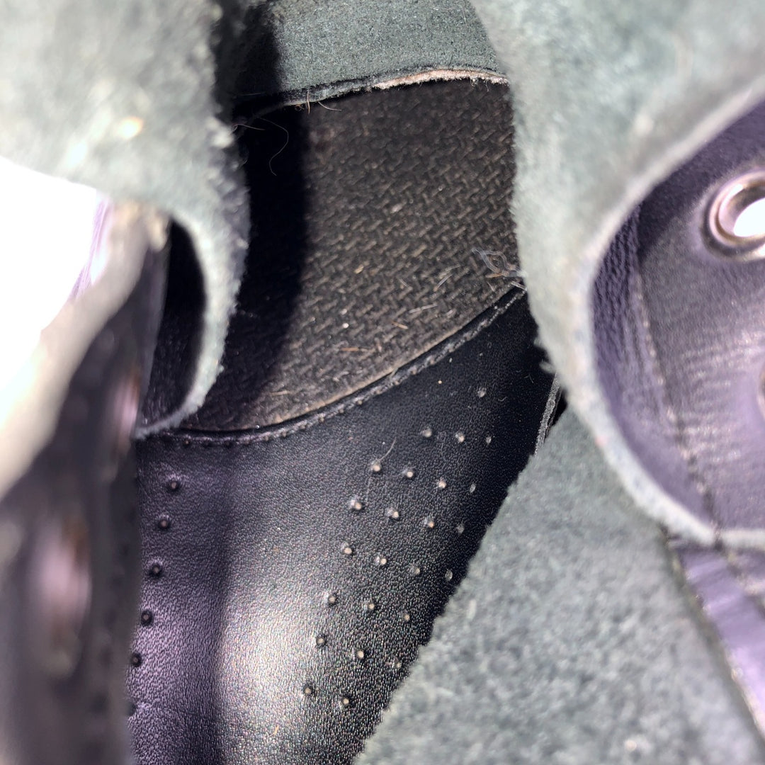 Dr. Martens 8-hole boots Women's 22.5cm genuine leather black type Vintage Second Hand