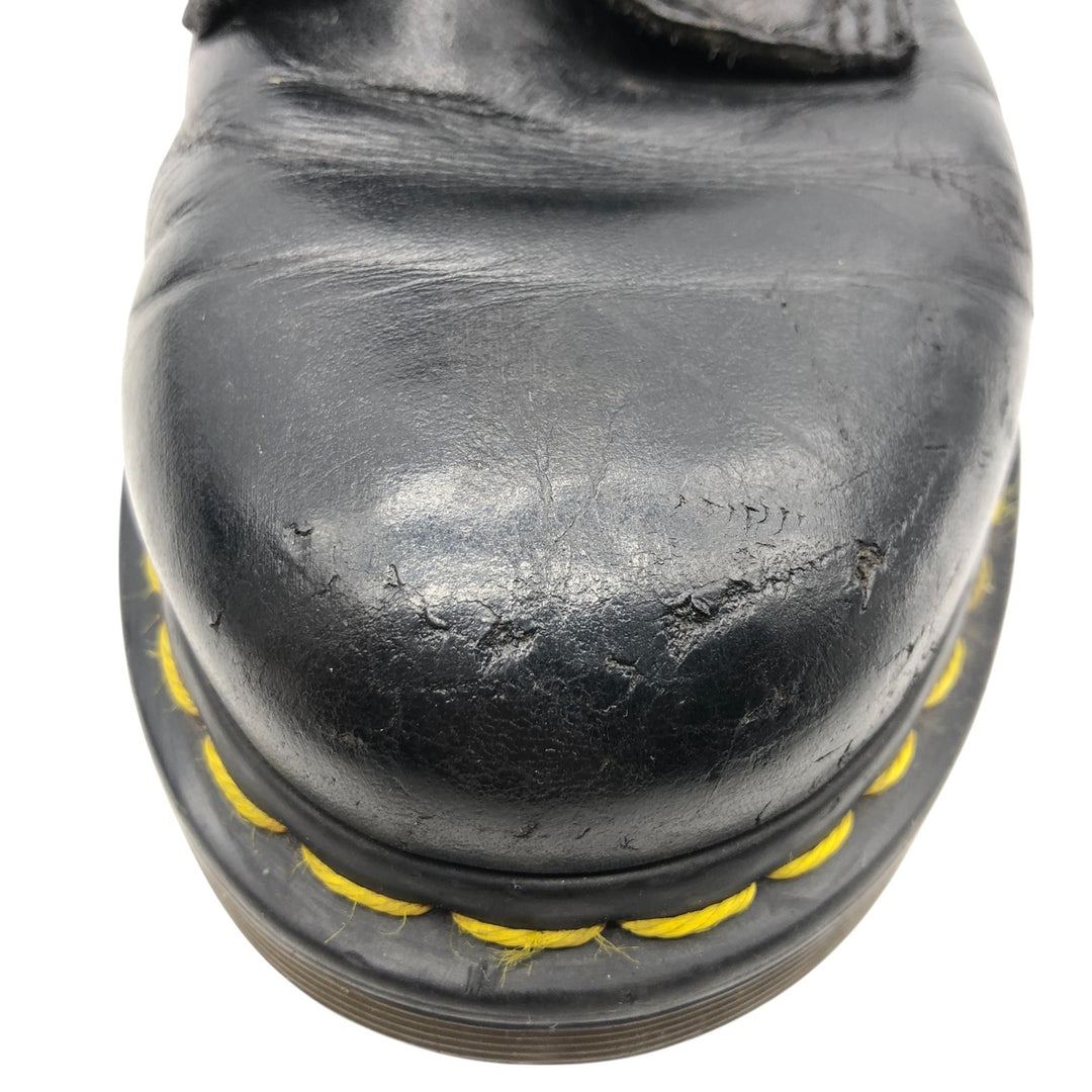 Dr. Martens 8-hole boots Women's 22.5cm genuine leather black type Vintage Second Hand