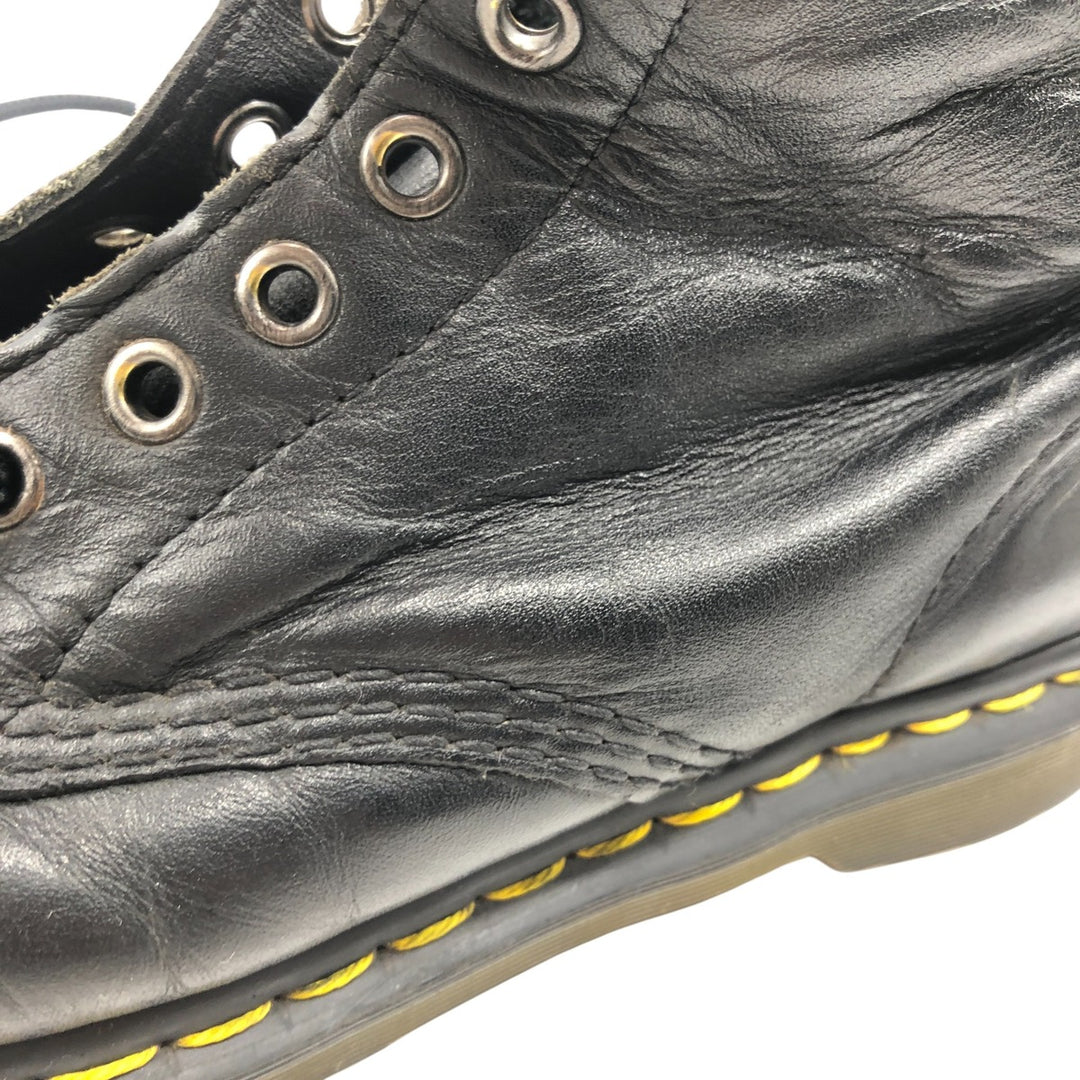 Dr. Martens 8-hole boots Women's 22.5cm genuine leather black type Vintage Second Hand