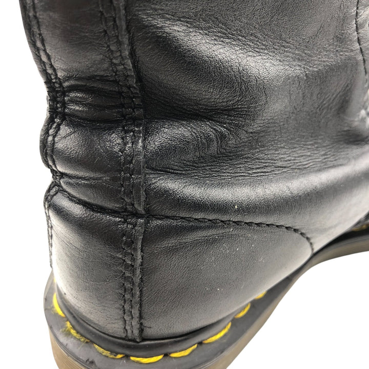 Dr. Martens 8-hole boots Women's 22.5cm genuine leather black type Vintage Second Hand